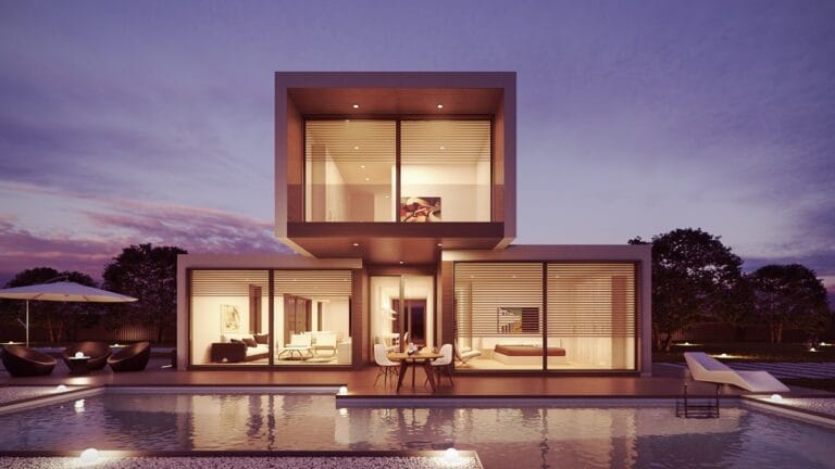 Maison à louer représentant un investissement immobilier